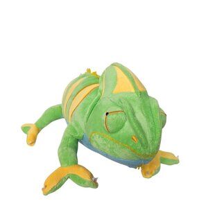 Adore Cham Green Yellow Chameleon Plush Stuffed Animal 16"